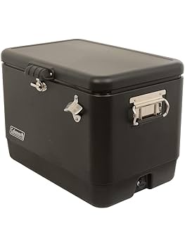 コールマン 54QT スチールベルト(Ｒ)クーラー(ミッドナイト) 数量限定品 54QT スチールベルトクーラー（ミッドナイト）の通販｜キャンプ